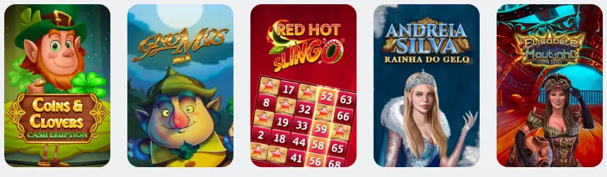 Tipos de máquinas caça-níqueis BETCLIC PT
